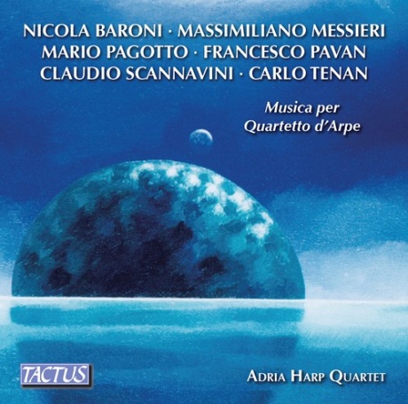 Музыкальный cd (компакт-диск) Musica Per Quartetto D'Arpe обложка