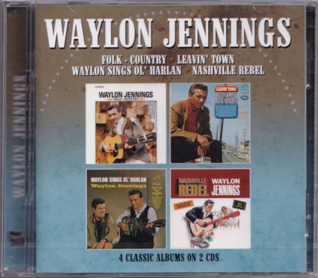 Folk - Country + Leavin' Town + Waylon Sings Ol' Harlan + Nashville Rebel