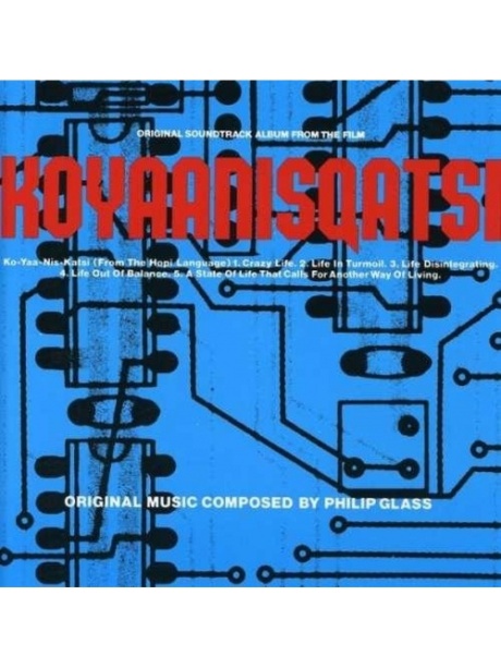 Музыкальный cd (компакт-диск) Koyaanisqatsi обложка