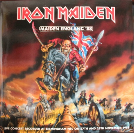Виниловая пластинка Maiden England '88  обложка