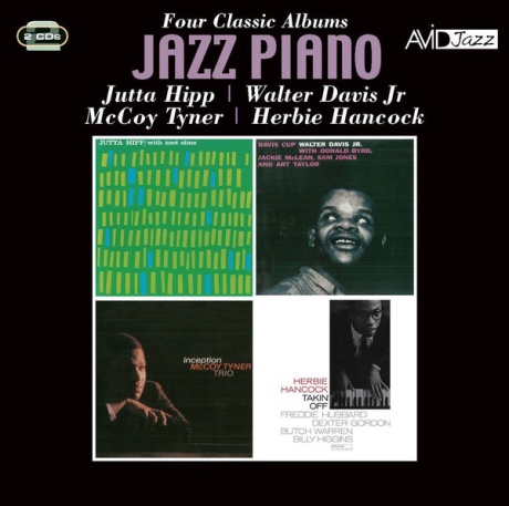 Jazz Piano - Jutta Hipp: With Zoot Sims/ Walter Davis Jr.: Davis Cup/ McCoy Tyner Trio: Inception/ H