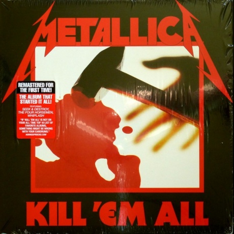 Виниловая пластинка Kill 'Em All  обложка