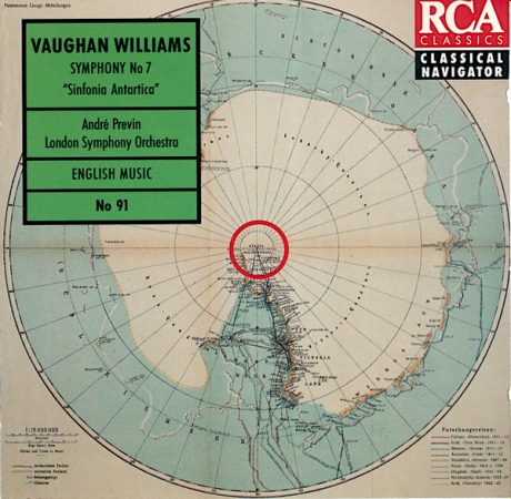 Vaughn Williams: Symphony No 7 “Sinfonia Antartica”