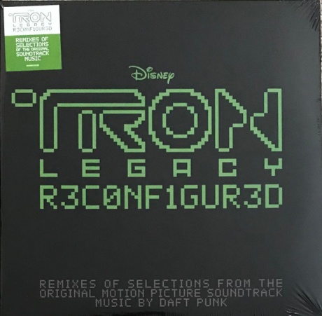 Виниловая пластинка TRON: Legacy Reconfigured  обложка
