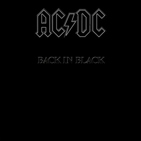 Виниловая пластинка Back In Black  обложка