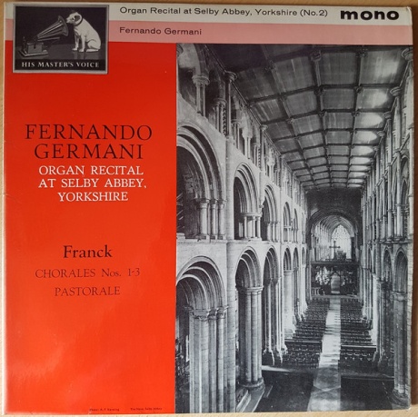 Fernando Germani, Organ Recital At Selby Abbey, Yorkshire (No. 2)
