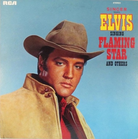 Singer Presents Elvis Singing Flaming Star And Others