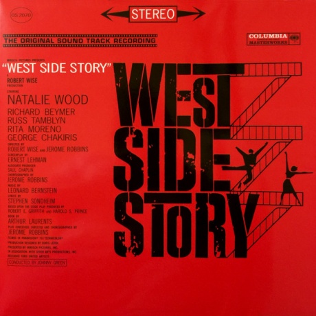 Виниловая пластинка West Side Story (The Original Sound Track Recording)  обложка