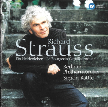 Музыкальный cd (компакт-диск) Richard Strauss: Ein Heldenleben / Le Bourgeois Gentilhomme обложка