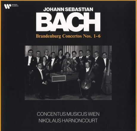 Виниловая пластинка Bach: Brandenburg Concertos Nos. 1 - 6 [Rec. 1981]  обложка