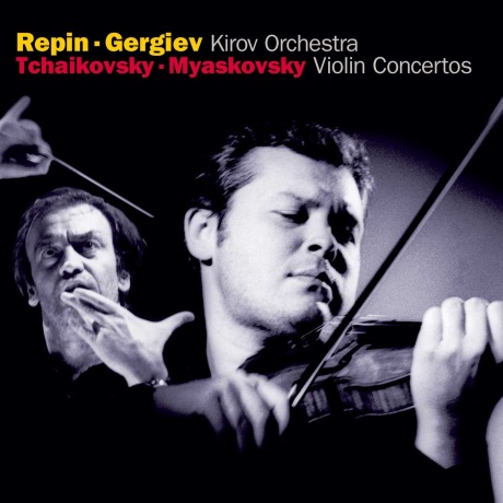 Музыкальный cd (компакт-диск) Tchaikovsky / Miaskovsky: Violin Concertos обложка