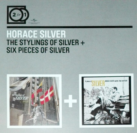 Музыкальный cd (компакт-диск) The Stylings Of Silver / Six Pieces Of Silver обложка