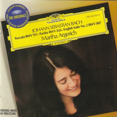 Музыкальный cd (компакт-диск) Bach: Toccata Bwv 911; Partita N обложка
