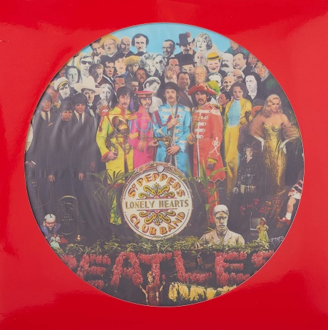 Виниловая пластинка Sgt. Pepper's Lonely Hearts Club Band  обложка