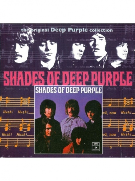 Музыкальный cd (компакт-диск) Shades Of Deep Purple обложка