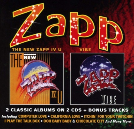 Музыкальный cd (компакт-диск) The New Zapp IV U / Vibe обложка