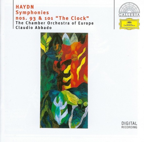 Музыкальный cd (компакт-диск) Haydn: Symphonies Nos. 93 & 101 The Clock обложка