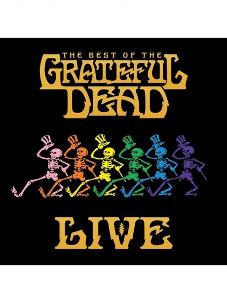 Музыкальный cd (компакт-диск) The Best Of The Grateful Dead Live обложка