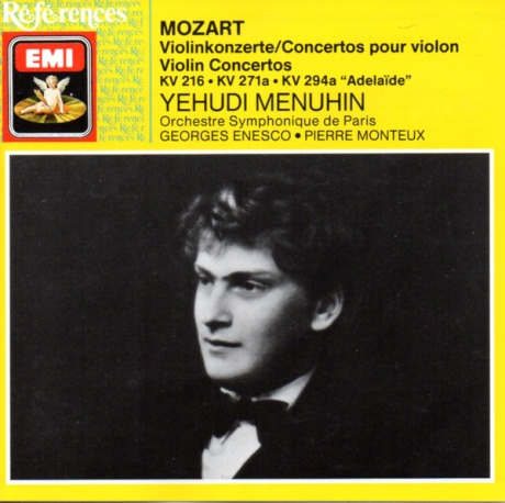 Музыкальный cd (компакт-диск) Mozart: Violinkonzerte обложка