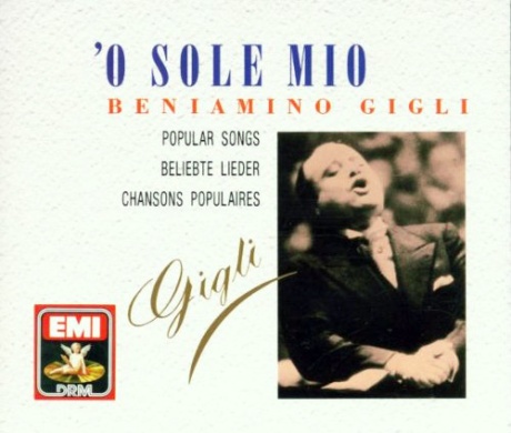 Музыкальный cd (компакт-диск) O Sole Mio обложка