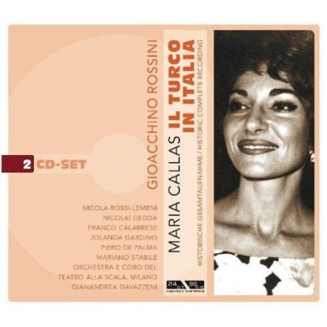 Музыкальный cd (компакт-диск) Il Turco In Italia обложка