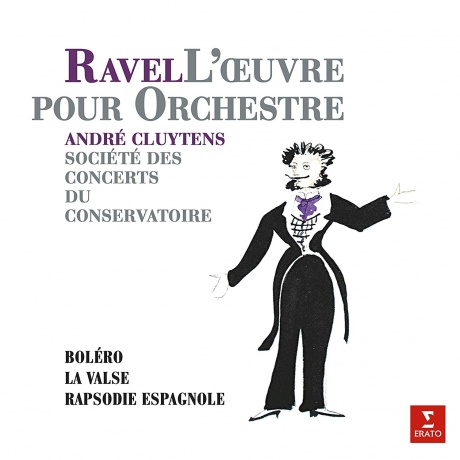 Виниловая пластинка Ravel: Bolero, Rapsodie Espagnol  обложка