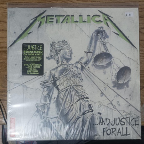 Виниловая пластинка ...And Justice For All  обложка