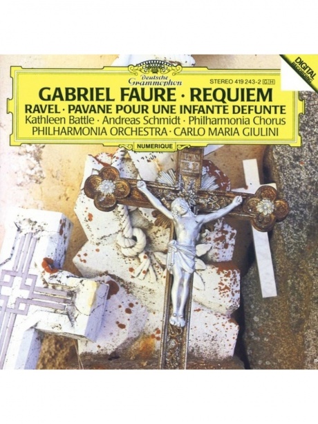 Музыкальный cd (компакт-диск) Faure: Requiem / Ravel: Pavane Pour Une Infante Defunte обложка