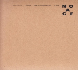 Виниловая пластинка Notes On A Conditional Form  обложка
