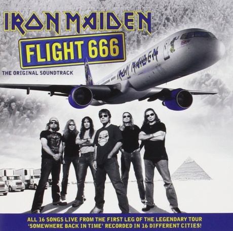 Музыкальный cd (компакт-диск) Flight 666 обложка