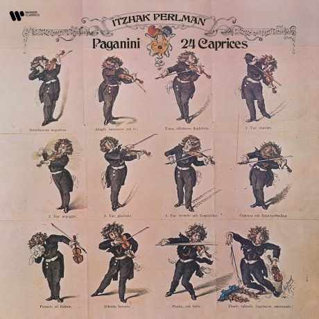 Виниловая пластинка Paganini: 24 Caprices  обложка