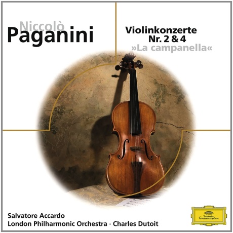 Музыкальный cd (компакт-диск) Paganini: Violinkonzert Nr. 2; 4 обложка