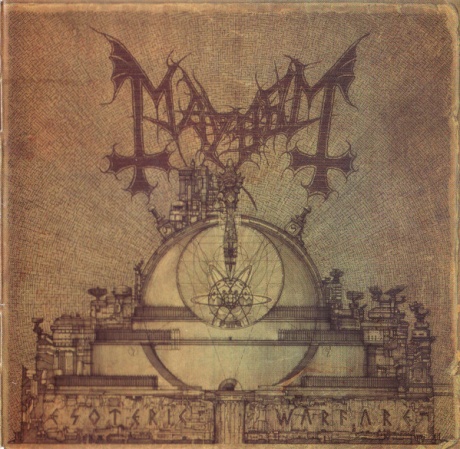 Музыкальный cd (компакт-диск) Esoteric Warfare обложка