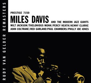 Музыкальный cd (компакт-диск) Miles Davis And The Modern Jazz Giants обложка