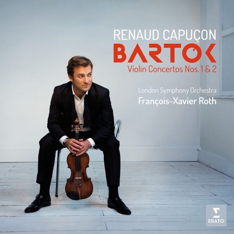 Музыкальный cd (компакт-диск) Bartok: Violin Concertos Nos. 1 & 2 обложка