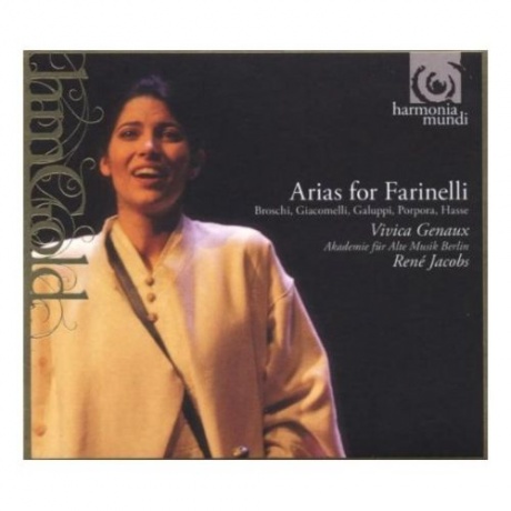 Музыкальный cd (компакт-диск) Arias For Farinelli обложка