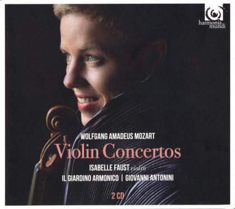 Музыкальный cd (компакт-диск) Wolfgang Amadeus Mozart: Violin Concertos обложка