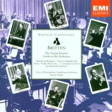 Музыкальный cd (компакт-диск) Britten: The Young Person'S Guide To The Orchestra обложка