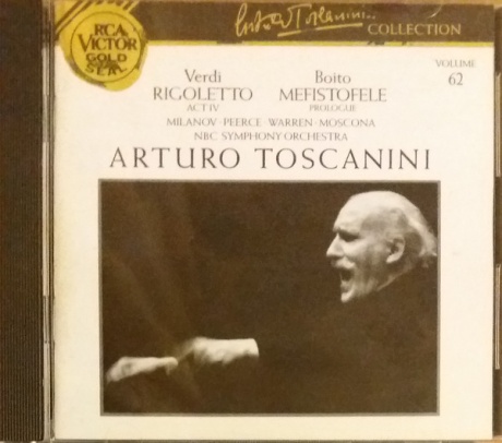 Музыкальный cd (компакт-диск) Verdi: Rigoletto / Boito: Mefistofele обложка