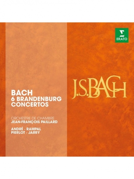 Музыкальный cd (компакт-диск) J.S.Bach: 6 Brandenburg Concertos обложка