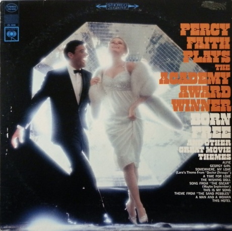 Percy Faith Plays The Academy Award Winner Born Free And Other Great Movie Themes