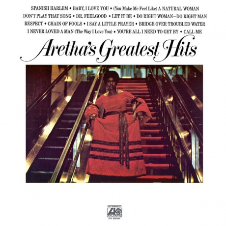 Виниловая пластинка Aretha's Greatest Hits  обложка
