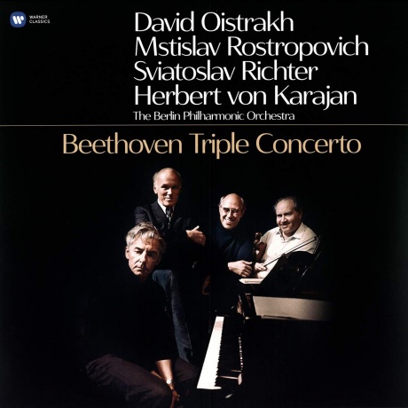 Виниловая пластинка Beethoven: Triple Concerto  обложка