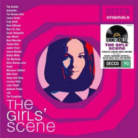 Виниловая пластинка The Girls Scene  обложка