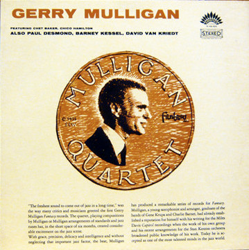 The Gerry Mulligan Quartet - The Paul Desmond Quartet