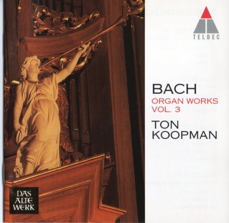 Музыкальный cd (компакт-диск) J.S.Bach: Organ Works Vol. 3 обложка