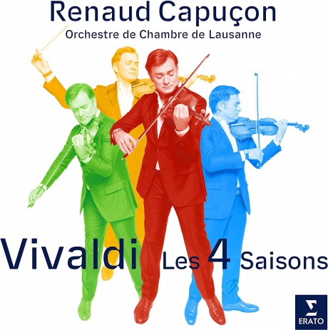 Виниловая пластинка Vivaldi: Les 4 Saisons  обложка