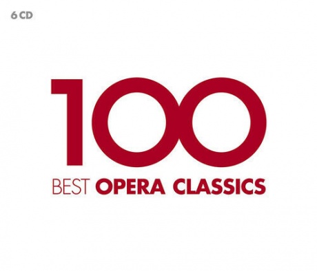 Музыкальный cd (компакт-диск) 100 Best Opera обложка