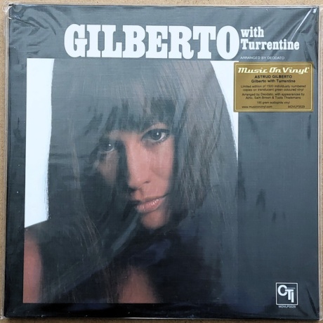 Виниловая пластинка Gilberto With Turrentine  обложка