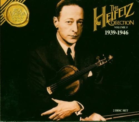 Музыкальный cd (компакт-диск) Heifetz Collection 5 обложка